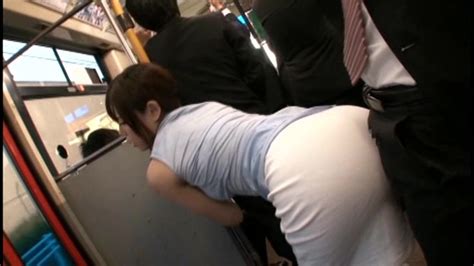 Tight Skirt Bus 4 With No Regard For Public Manners Cock