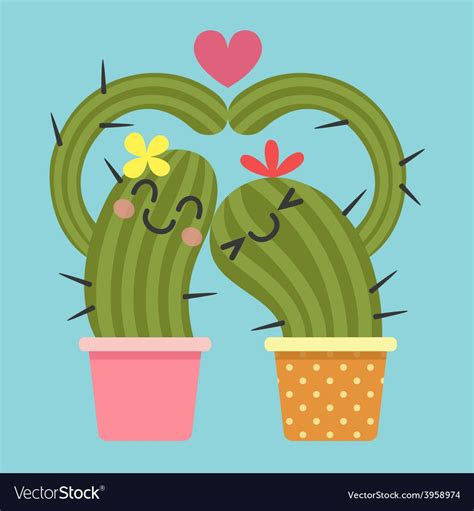 Garden Illustration Love Illustration Vector Amor Cactus Paintings