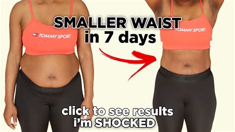 I Did Stomach Vacuums For A Smaller Waist 1 Minute Workout For 7 Days
