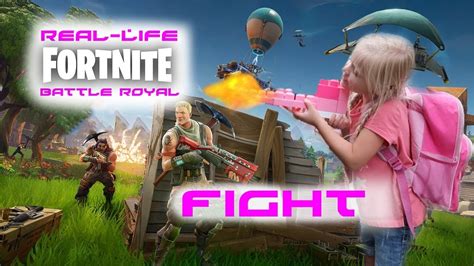 Real Life Fortnite Battle Royal Youtube
