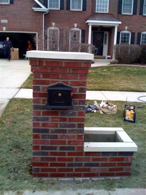 Make Your Post Envious With Brick Mailbox Designs Homesfeed