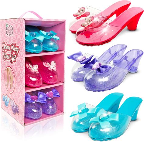 Girls Fancy Dress Fashion Chad Valley Shoes And Tiara Dress Up Set
