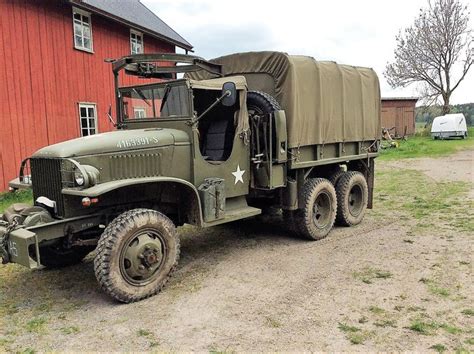 1944 Us Army World War Ii Deuce And A Half Gmc Cckw352 Truck
