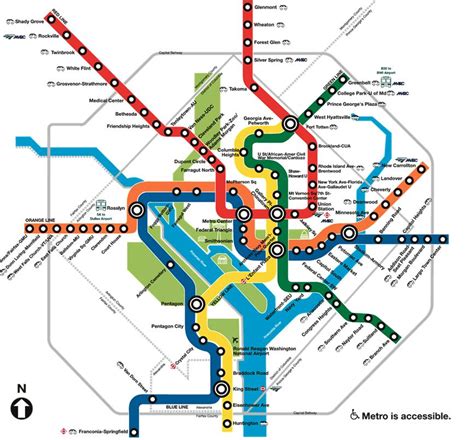 Washington Dc Metro Train System Map Nilifsi