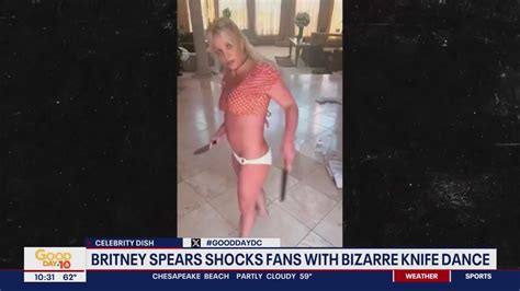 Britney Spears Knife Dance Goes Viral Amid Concerned Fans Youtube