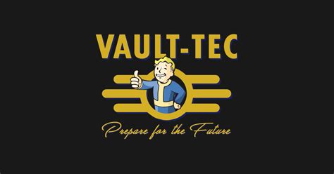 Vault Tec Logo Inspired By Fallout Vault Tec T Shirt Teepublic