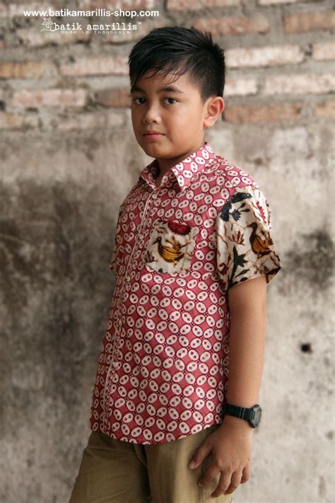 Baju Batik Budak Lelaki Jase Jensen