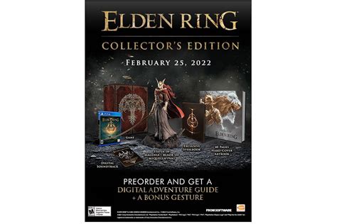 Bandai Namco Ps4 Elden Ring Collectors Edition Video Game