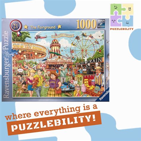 Ravensburger Best Of British The Fairground 1000 Pieces Jigsaw Puzzle