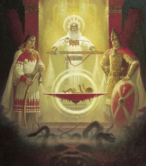 The Slavic Pagan Art Of Boris Olshansky Jew World Order