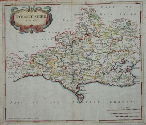 Antique Maps And Prints Of Dorset