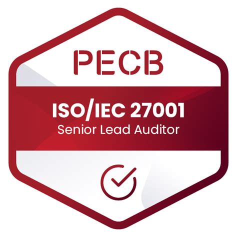 ISO/IEC 27001 Senior Lead Auditor - Credly