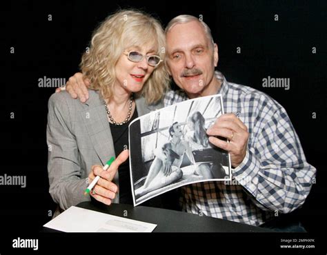 Exclusive Blythe Danner And Keir Dullea Pose Backstage With A