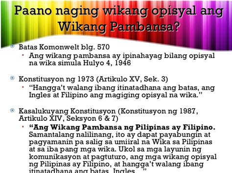 Ano Ang Pambansang Wika Ng Pilipinas A Tribute To Joni Mitchell