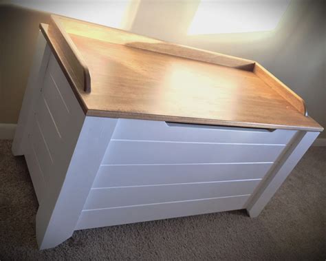 Farmhouse Style Toy Box Blanket Chest Diy Projects Kidstoychest