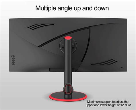Ultra Thin Free Sync 5ms Computer Gaming Monitor 35 Inch 2k Resolution