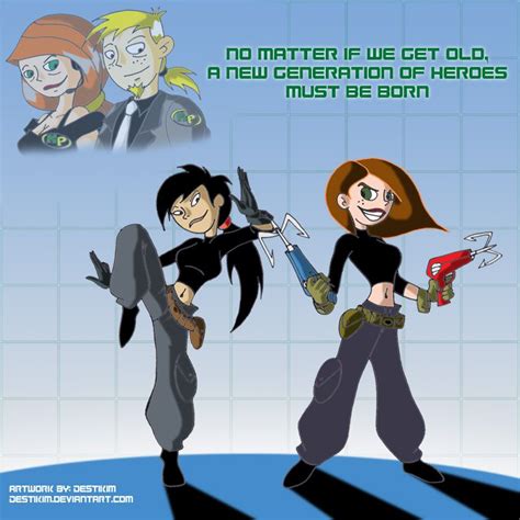 The New Possible Stoppable By Niban Destikim On Deviantart Kim Possible Characters Kim