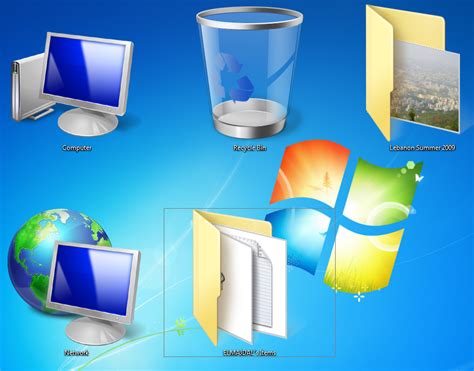 Select the safe mode option using the arrow keys. Changing Windows 7 Desktop Icons Size | Desktop icons ...