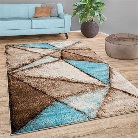 Area Rug For Living Room With Geometric