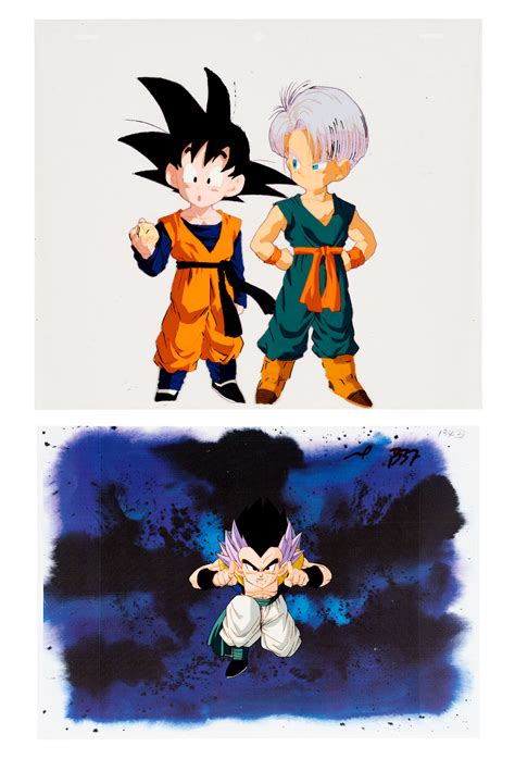 Dragon Ball Z By Toei Animation Gotenks And Son Goten And Trunks