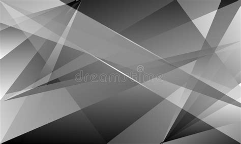 Blue Triangle Overlap Abstract Background Stock Vector Illustration