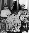 Grand Duke Mikhail Nikolaevich Romanov of Russia sitting alongside Tsar ...
