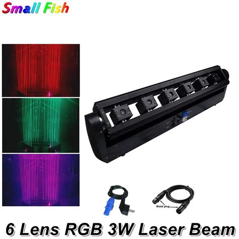 Hot Sales 6 Lens Rgb Stage Effect Laser Lighting Bar Beam Moving Head