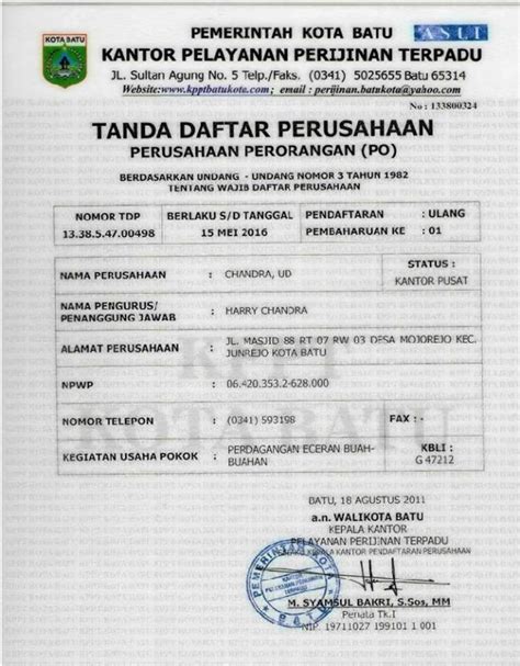 Gudang garam adalah salah satu perusahaan rokok terkenal sekaligus tertua di indonesia yang berminat bergabung di salah satu perusahaan tersebut? Macam Macam Surat Izin Usaha | Lengkap (fungsi dan pengertian)