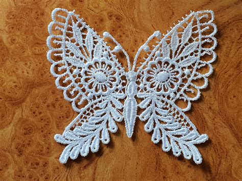 Butterfly Lace Free Standing Lace Machine Batterfly Etsy