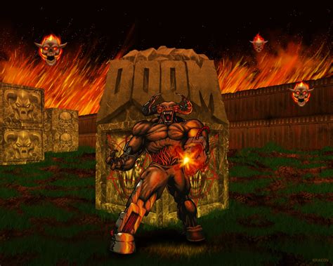 Doom Sci Fi Fps Shooter Action Fighting Warrior Series Survival Horror
