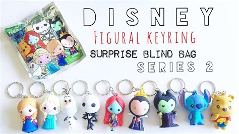 Disney Figural Keyring Surprise Blind Bag Series 2 Youtube