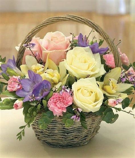 Best Beautiful Floral Basket Arrangement Ideas 12 Basket Flower