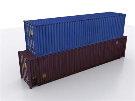 40 And 45 High Cube Container