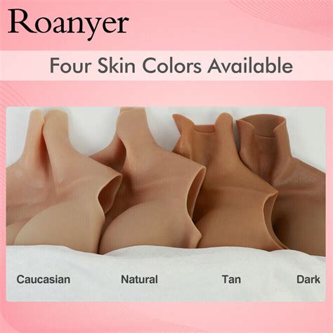 Roanyer Silicone S Cup Breast Form Fake Boobs Crossdresser Cosplay Ebay