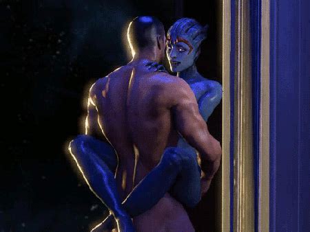 Samara And Shepard Mass Effect