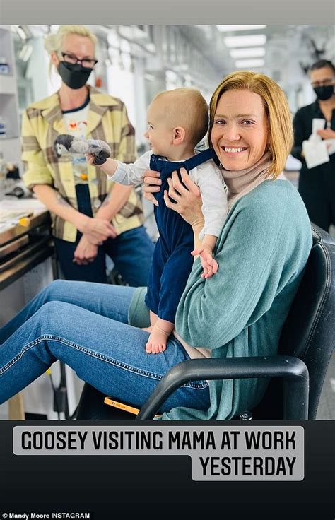 Mandy Moore Shares Photo With Her Son Gus 11 Months While On This Is