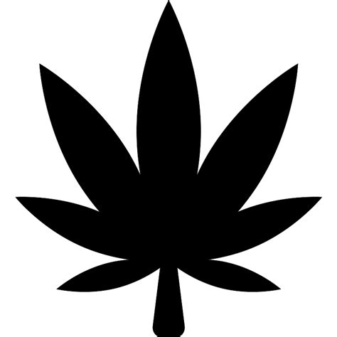 Cannabis Leaf Vector SVG Icon - SVG Repo