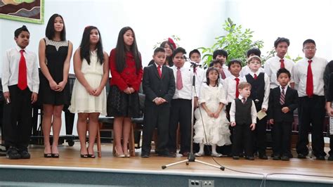 2013 Surrey Filipino Sda Church Childrens Choir Concert Part 1 Youtube