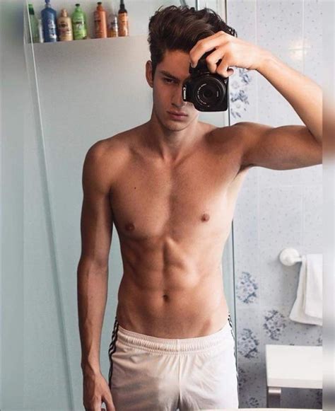 Lean Toned Guy Twink Sports A Big Bulge In His White Boxer Shorts More Hot Men Adamb18