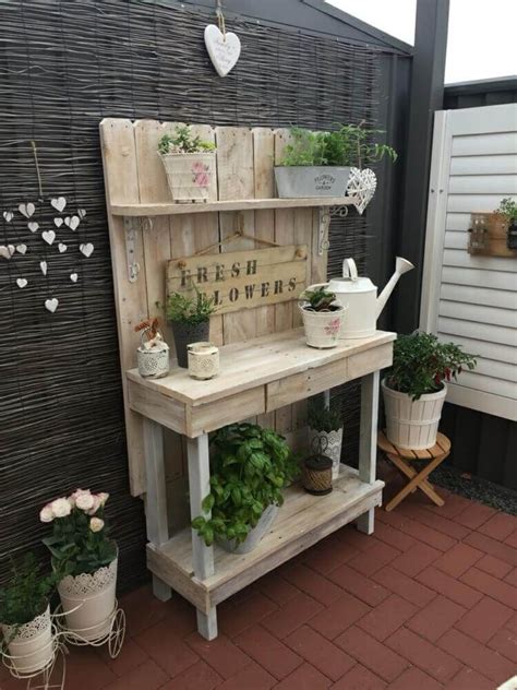25 DIY Potting Bench Plans Ideas To Beautify Your Garden 2024