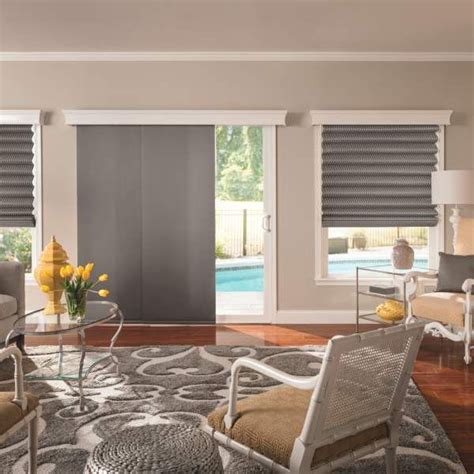 Patio Door Roman Blinds