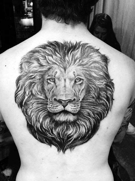 35 Lion Head Tattoo On Back Ideas Lion Tattoo Back Tattoo Lion Head