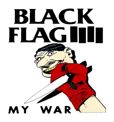 Black Flag Band Digital Art By Gyuri Namjoon Fine Art America
