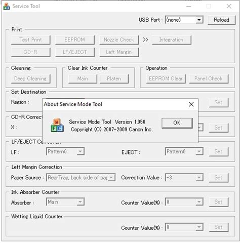 Download Canon Service Tool V For Reset Your Printer Free