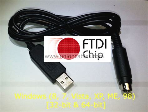 Ftdi Usb Programming Cable Mini Din 6pin