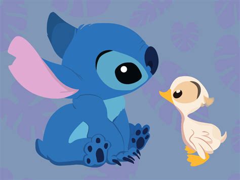 Stitch And Duck By Weronika On Dribbble