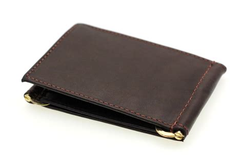 The card slots are lined with twill, making it easy to insert and remove cards. Mens Leather Money Clip Wallet Z Shape Slim Front Pocket 2 ...