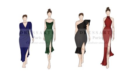How To Choose And Wear A Slit Dress Dressarte Paris