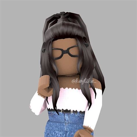 Cute Roblox Character Black Hair Roblox Girls With Black Hair