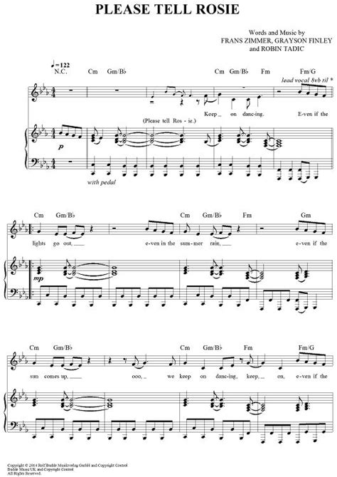 Das lied erschien als single bei warner music am 9. Pin on Popular Sheet Music